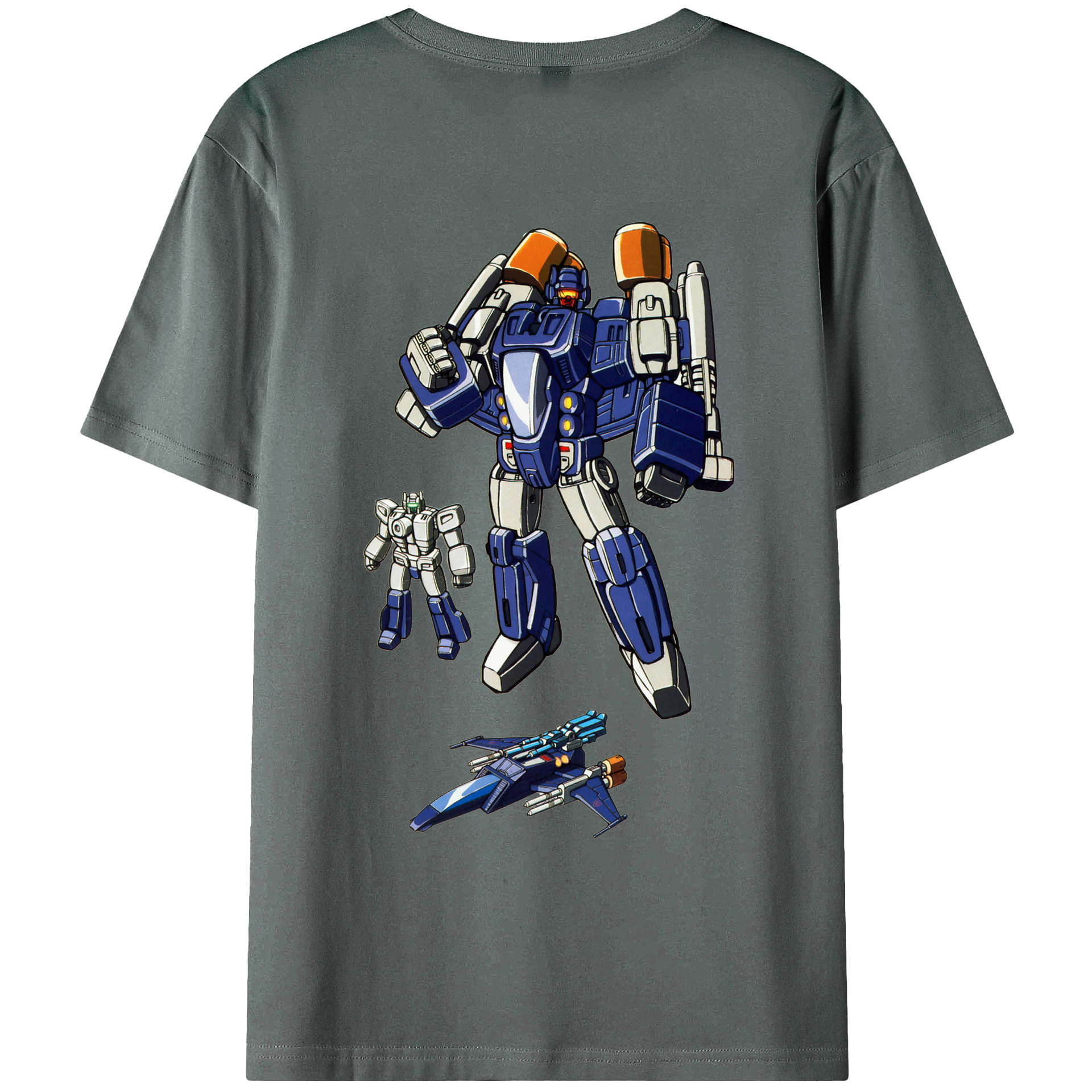 （画像用）  綿100％ メンズ半袖Tシャツ（バックプリント） 通気性